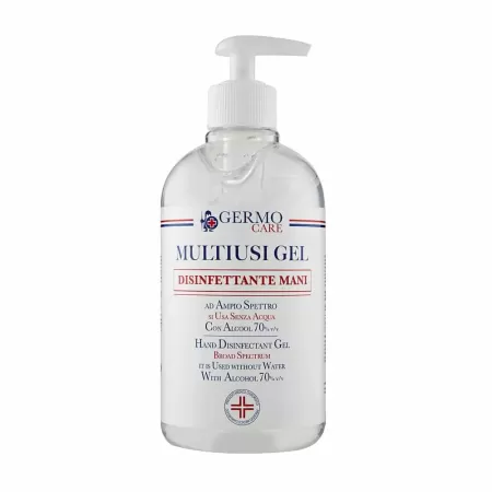 MULTIUSI GEL IGIENIZZANTE DISINFETTANTE MANI GERMO CARE 500 ML