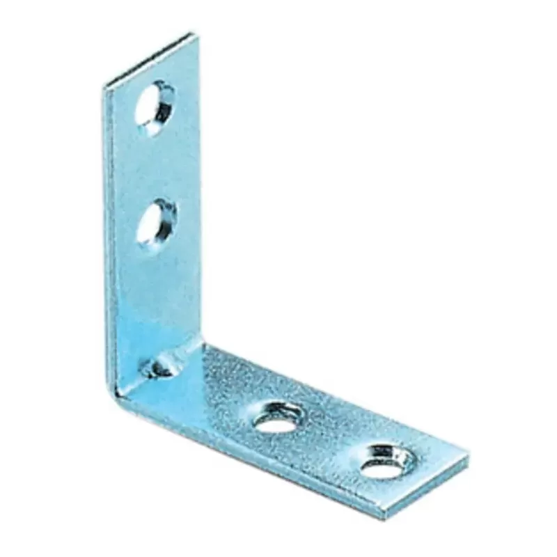 Lastrina angolare 4 fori 4X4 cm umipas