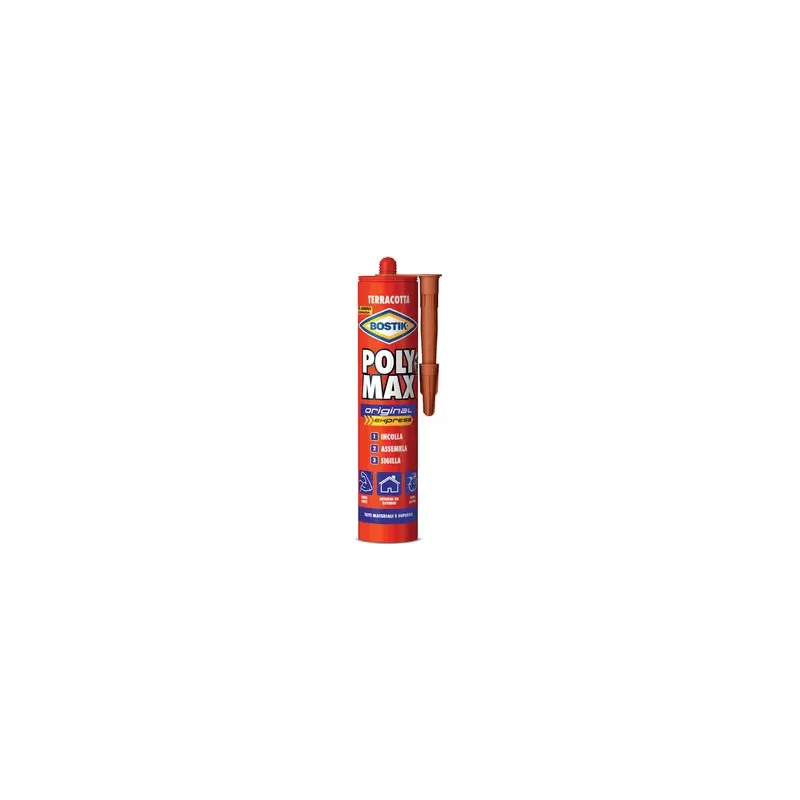 BOSTIK SILICONE POLYMAX TERRACOTTA 425 G