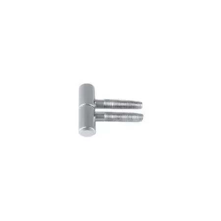 VI.TEL. ANUBA CERNIERA DA 14 MM LISCIA CROMO SATINATA PEZZI 1