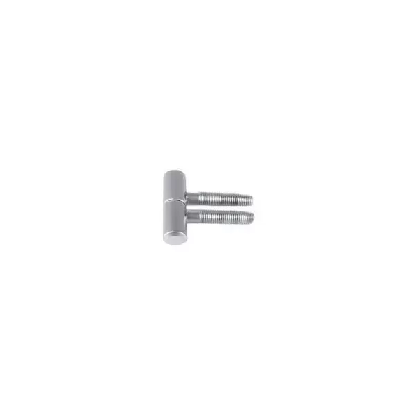 VI.TEL. ANUBA CERNIERA DA 14 MM LISCIA CROMO SATINATA PEZZI 1