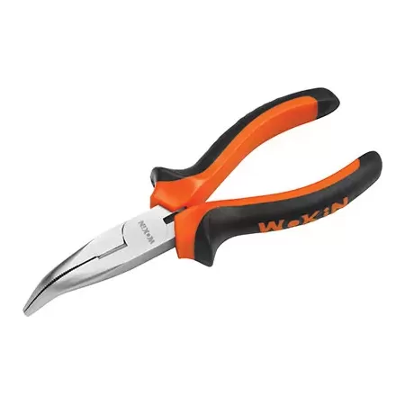 pinza becchi mezzotondi piegati 100306 wokin 160 mm umipas