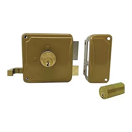 serratura legno applicare p20 facchinetti e.40 mm cilindro fisso umipas