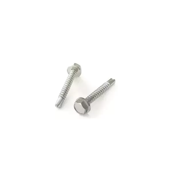 AMBROVIT VITI AUTOPERFORANTI TESTA ESAGONALE CHIAVE 8 FINTA RONDELLA PIANA 30 PEZZI