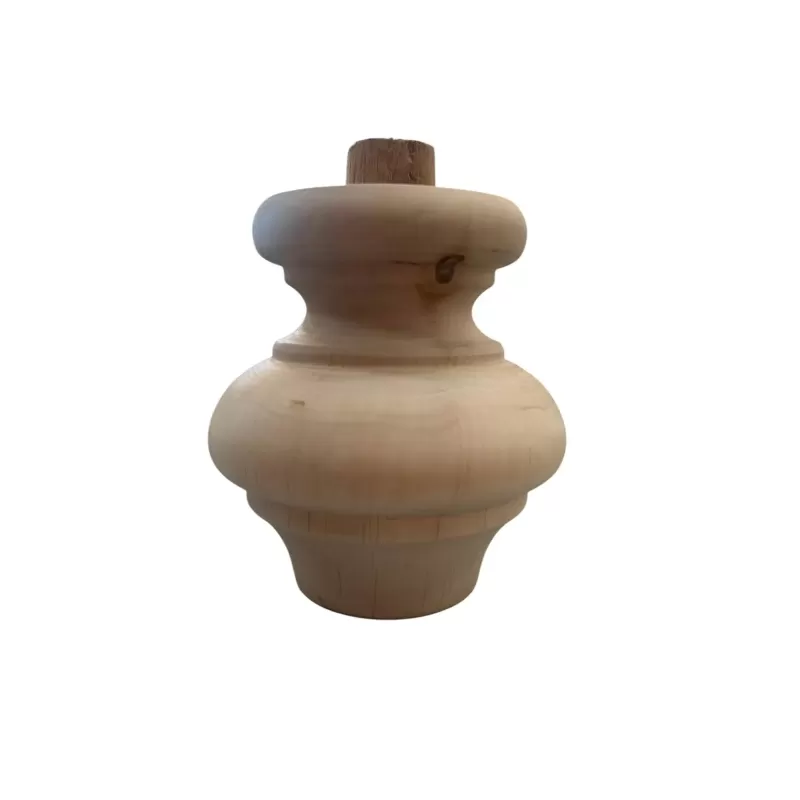 Piede in Legno 95x110 mm – Supporto Elegante per Mobili