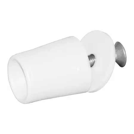 Tappo arresto conico 30 mm bianco per avvolgibili umipas