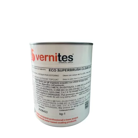 vernites finitura all'acqua per esterno trasparente 1 kg umipas