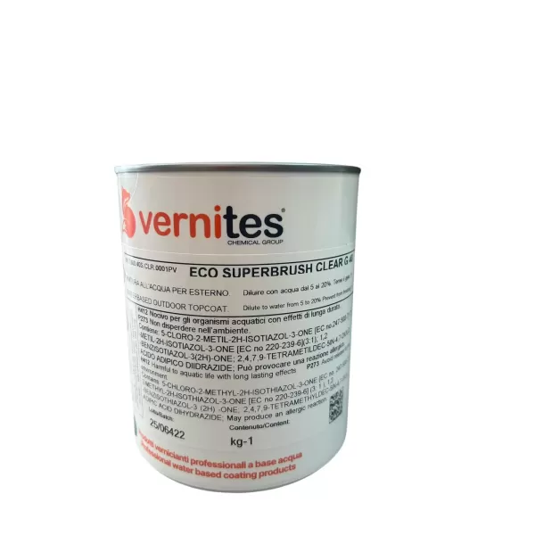 vernites finitura all'acqua per esterno trasparente 1 kg umipas