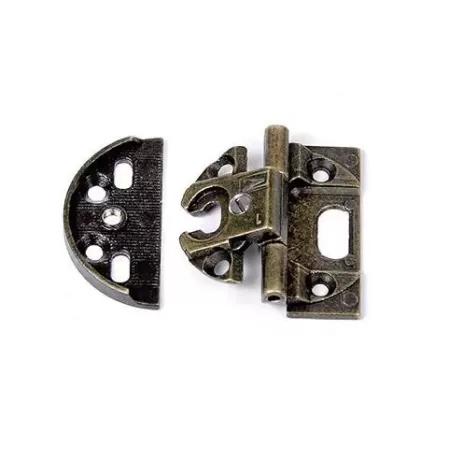 VI.TEL. CERNIERA PER MOBILI PER PORTE IN BATTUTA SCODELLINO 40 MM BRONZATA