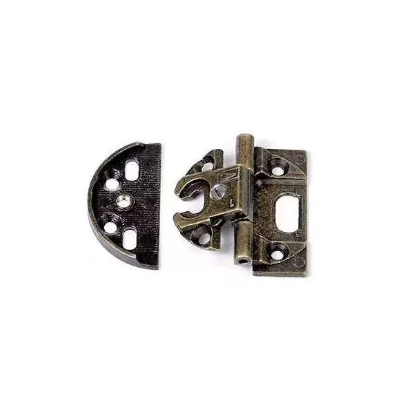 VI.TEL. CERNIERA PER MOBILI PER PORTE IN BATTUTA SCODELLINO 40 MM BRONZATA