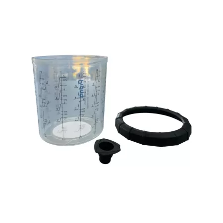 VALSPRAY Tazza Esterna per Aerografo con Ghiera e Tappo