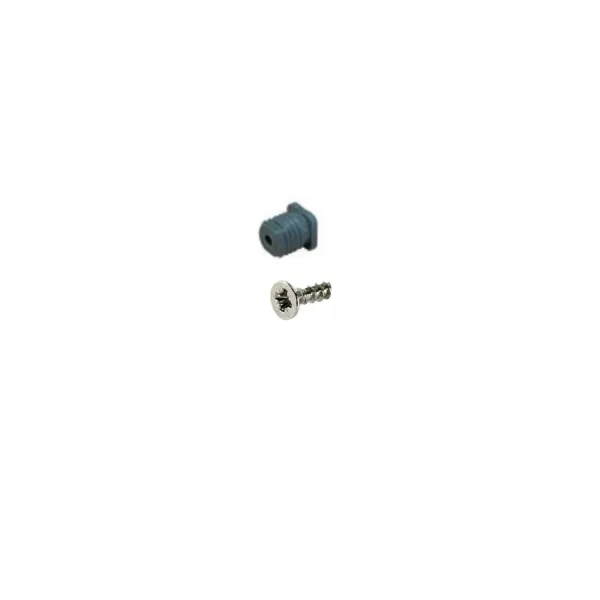 salice bussola tassello nylon con vite per cerniere pezzi 10 umipas