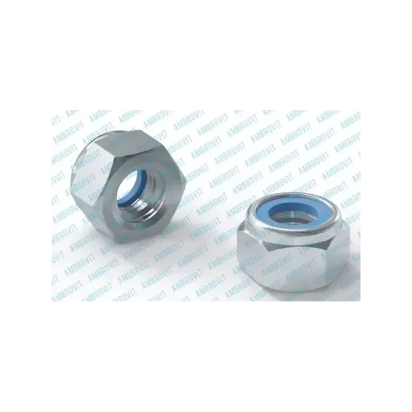 DADO ESAGONALE M12 AUTOBLOCCANTE PASSO GROSSO PZ 200*