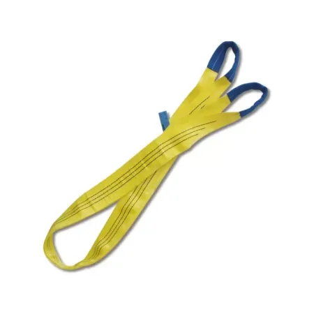 CINGHIA FASCIA SOLLEVAMENTO ROBUR 8156 ASOLE RINFORZATE KG.3000 L.MT 1 GIALLO