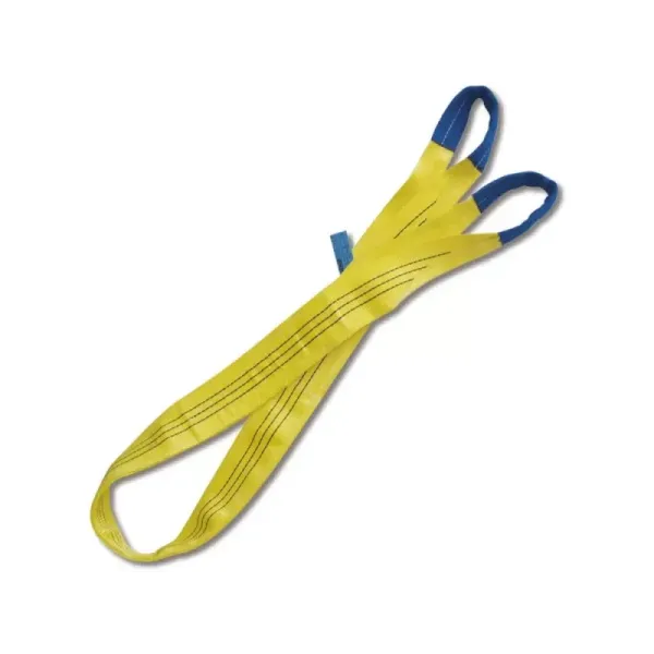 CINGHIA FASCIA SOLLEVAMENTO ROBUR 8156 ASOLE RINFORZATE KG.3000 L.MT 1 GIALLO