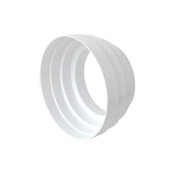 RIDUZIONE M/F PER TUBO CAPPA SENZA BICCHIERE DA 125-100 MM