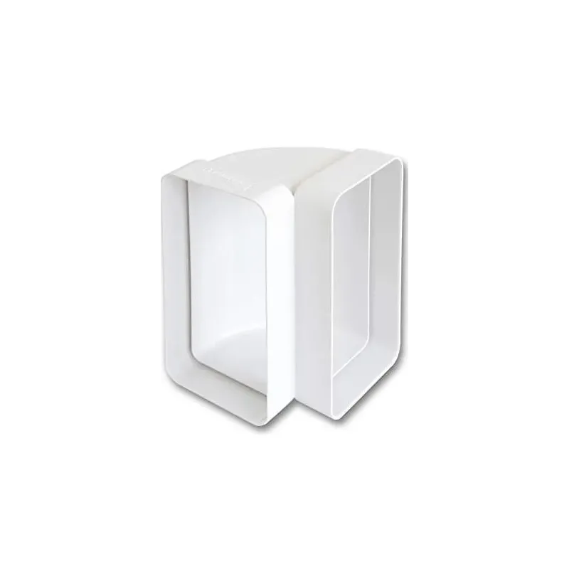 CURVA PER TUBO CAPPA RETTANGOLARE 150X70 MM VERTICALE