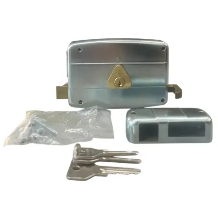 SERRATURA DA APPLICARE A CILINDRO CISA 50521 PER PORTE E CANCELLI FERRO ENTRATA 70 MM DIMENSIONI CASSA 140X97 MM SINISTRA