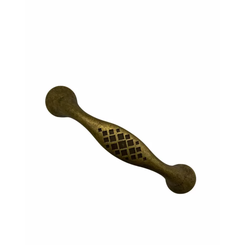 Estamp MANIGLIA PER MOBILI IN ZAMA 96 MM COLORE ORO ANTICO - Art. 7372.831
