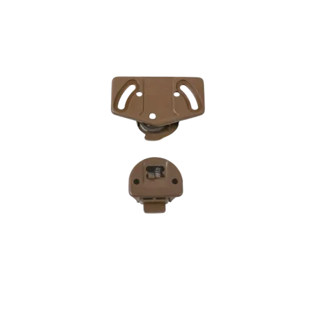 VI.TEL. KIT PER ANTE SCORREVOLI CON CATENACCIO 15 KG PER PROFILO PVC MARRONE