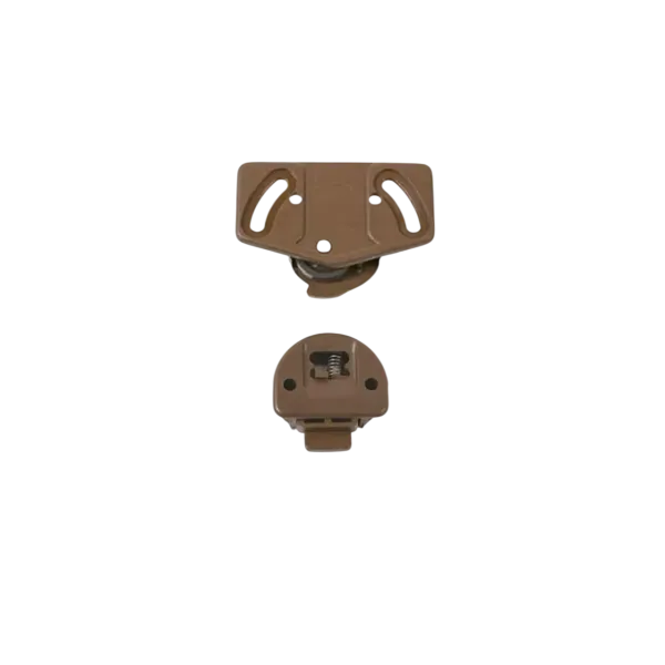 VI.TEL. KIT PER ANTE SCORREVOLI CON CATENACCIO 15 KG PER PROFILO PVC MARRONE