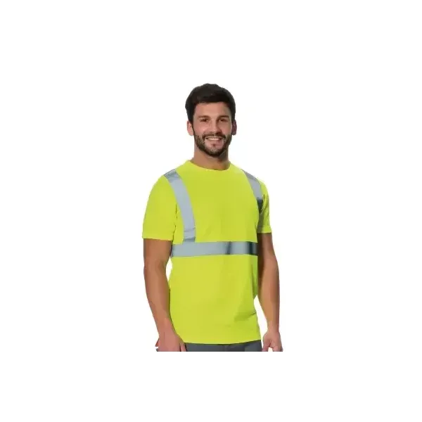 LOGICA T-SHIRT ALTA VISIBILITÀ’ GIROCOLLO MANICA CORTA GIALLA TAGLIA L