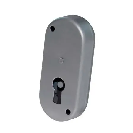 SERRATURA PER MOBILI A STRINGA ACCIAIO NICHELATO 27X60 MM 1 LEVA 2 GIRI