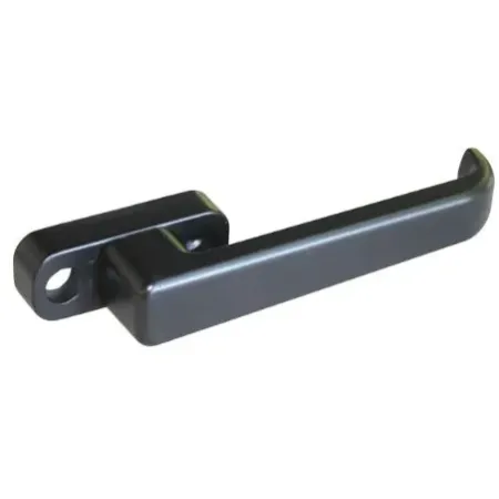 IBFM 1534 MEZZA MANIGLIA IN ALLUMINIO PER FINESTRE PERSIANE TIPO BASSO COLORE NERO