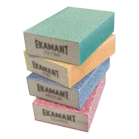 SPUGNA ABRASIVA HARD EXTRA FINE GRANA 150 COLORE VERDE 70X100X27 MM PEZZI 1