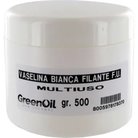 green oil grasso vasellina filante bianca 500 g umipas
