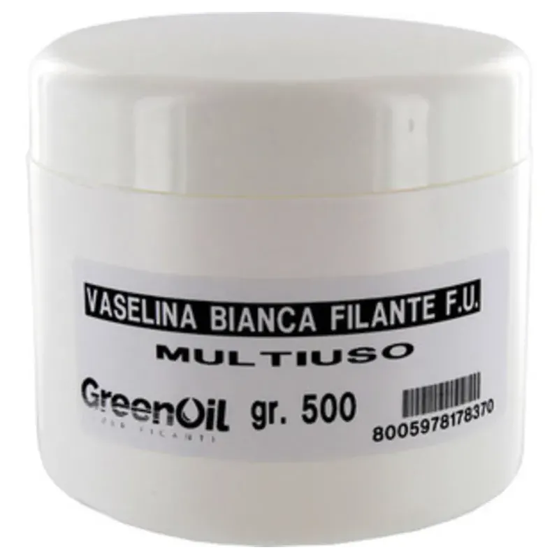 green oil grasso vasellina filante bianca 500 g umipas