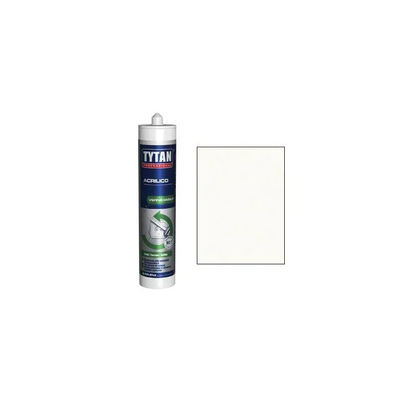 tytan silicone acrilico bianco verniciabile bianco 300 ml umipas