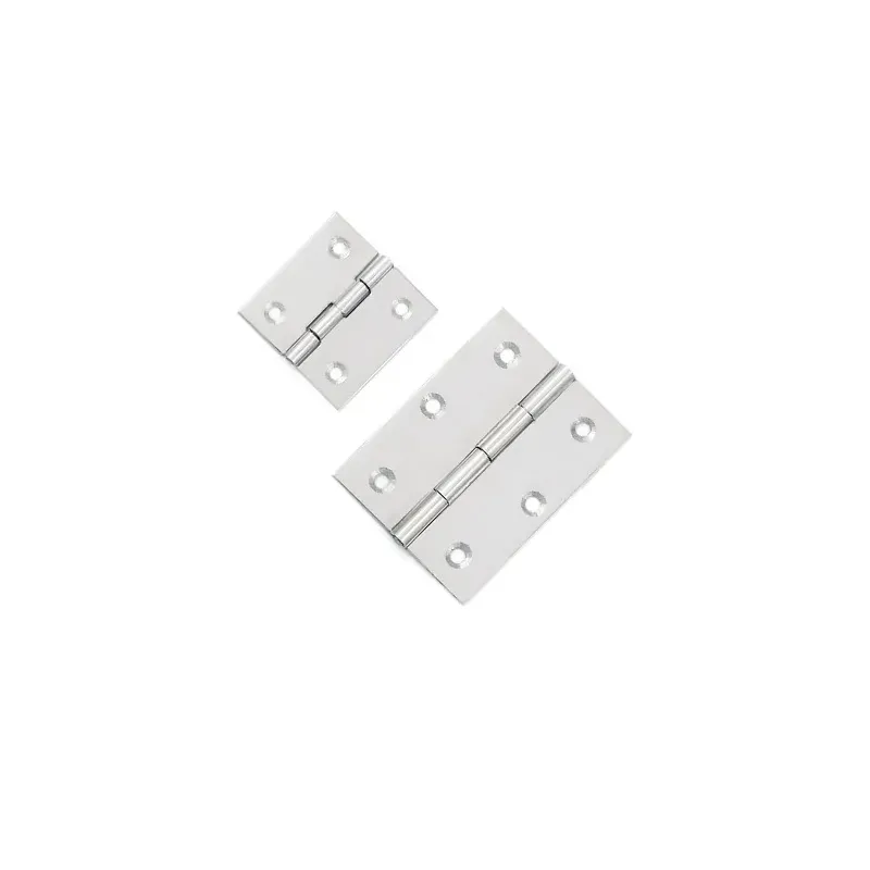 CERNIERA A LIBRO 50X60 MM SPESSORE 0,8 MM ACCIAIO INOX A2 AISI 304