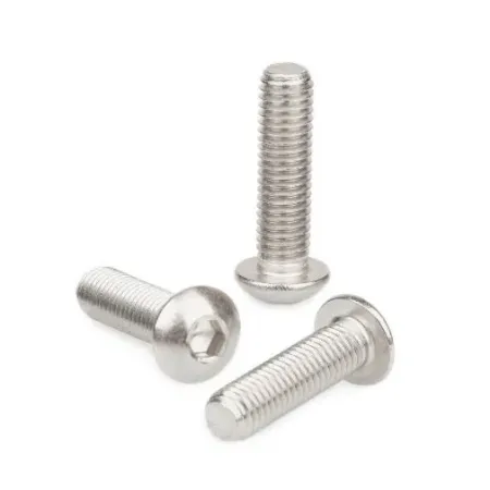 VITI INOX A2 A TESTA BOMBATA PIANA ESAGONO INCASSATO 5X16 MM PEZZI 25