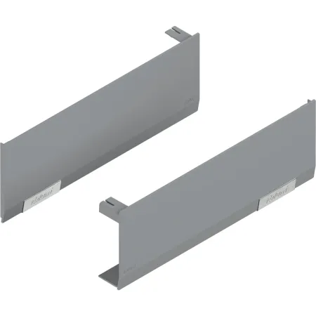 BLUM AVENTOS HF/HS/HL TOP SET PLACCHETTE DI COPERTURA, PLASTICA GRIGIO CHIARO