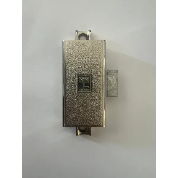 SERRATURA AD ASTE ROTANTI 57X28 MM NICHELATA DESTRA - Art. E0015 DX 50