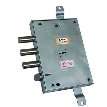 SERRATURA PER PORTA BLINDATA AD INCASSO DOPPIA MAPPA INTERASSE 63 MM PASSO CHIAVISTELLI 37 MM REVERSIBILE