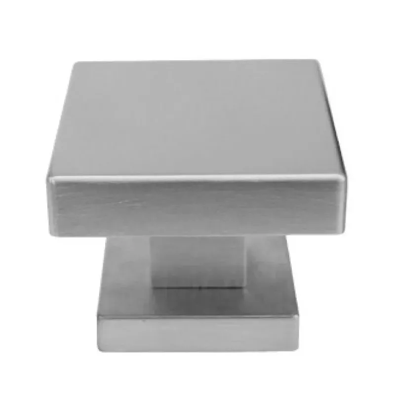 comit pomolo per porta quadrato 60x60 mm cromo satinato umipas