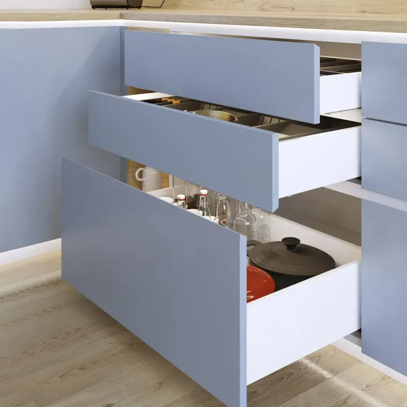 Emuca cassetto protone con guide soft h. 131 prof. 400 mm umipas