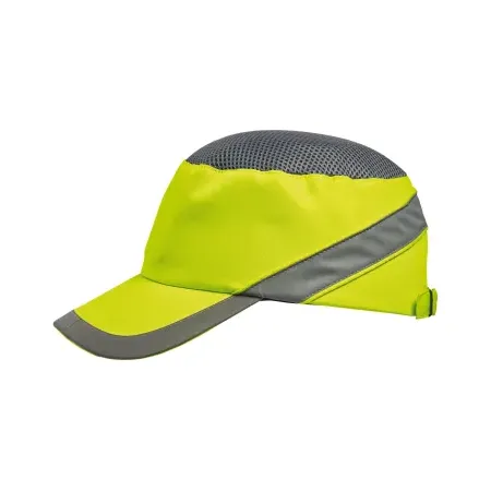 CAPPELLO GIALLO HV CON PROTEZIONE ANTIURTO EN812 TAGLIA UNICA