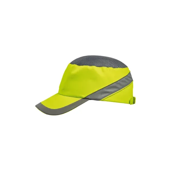 CAPPELLO GIALLO HV CON PROTEZIONE ANTIURTO EN812 TAGLIA UNICA