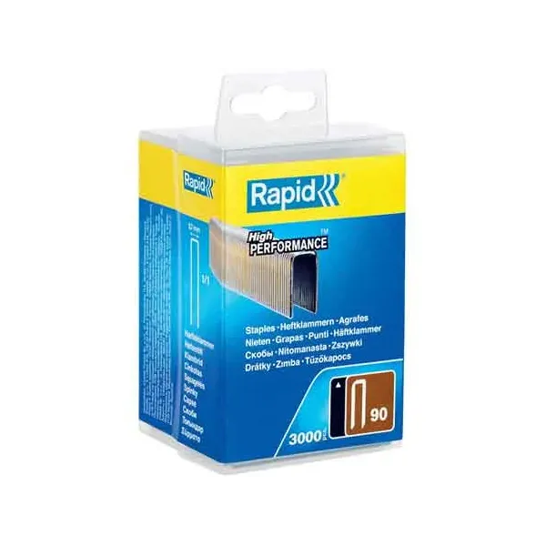 rapid Graffe a dorso stretto h.20 mm per graffatrice 3000 pezzi umipas