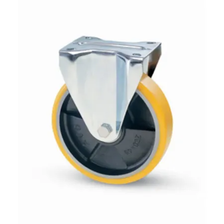 Avo 22a ruota fissa in poliuretano e ghisa d.80 mm 120 kg umipas