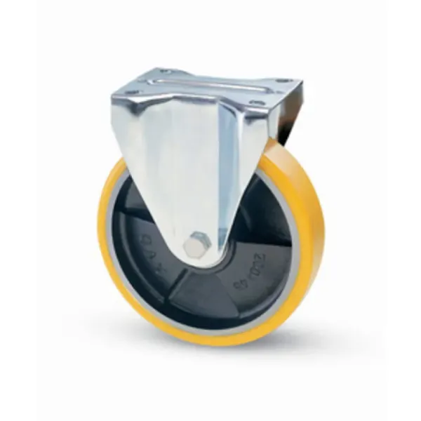 Avo 22a ruota fissa in poliuretano e ghisa d.80 mm 120 kg umipas