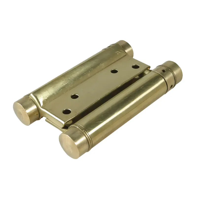 IBFM COPPIA CERNIERE A MOLLA BOMMER OTTONATE 75 MM