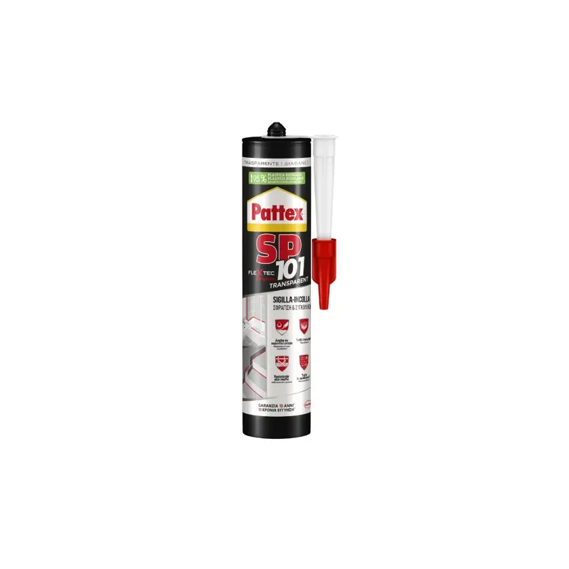pattex adesivo sigillante trasparente sp101 280 ml umipas