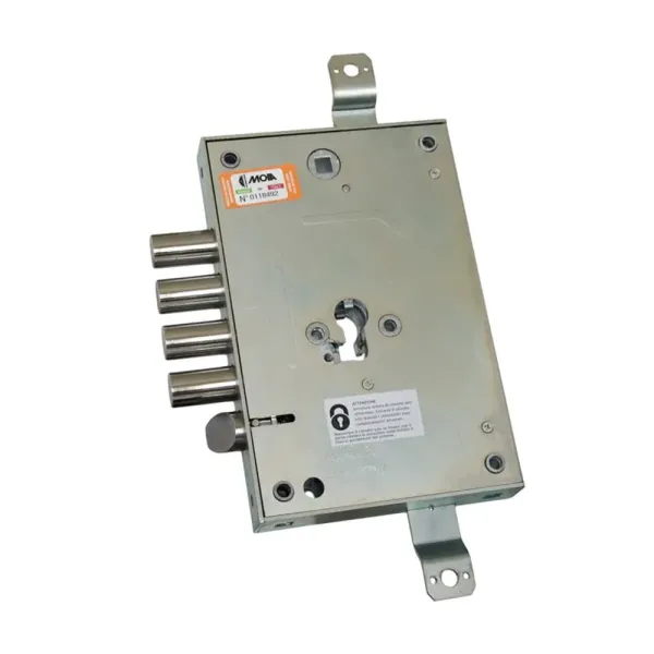 MOIA SERRATURA AD INCASSO PROFILO EUROPEO ENTRATA 63 MM PASSO CHIAVISTELLI 25 MM REVERSIBILE