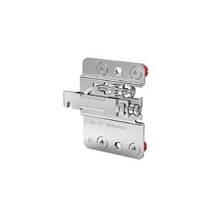 Reggibase Camar DX 60x80 mm Zincata per Mobili Sospesi umipas