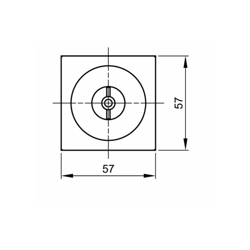 Kit porta scorrevole VI.TEL zama serratura 50 mm oro satinato umipas