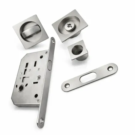 Kit porta scorrevole VI.TEL zama serratura 50 mm cromo umipas